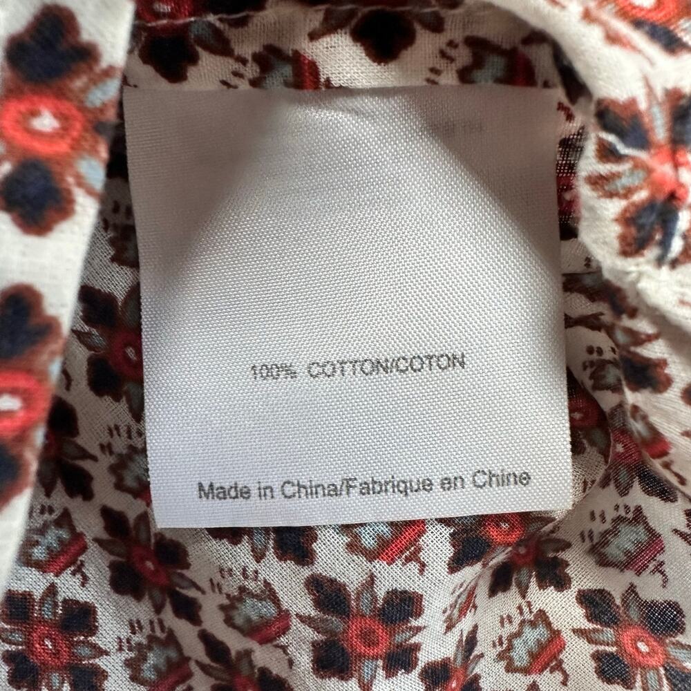 Tory Burch Blouse Size 8 - Picture 5 of 8
